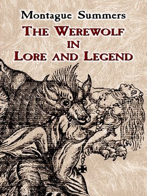 cover image of The Werewolf in Lore and Legend